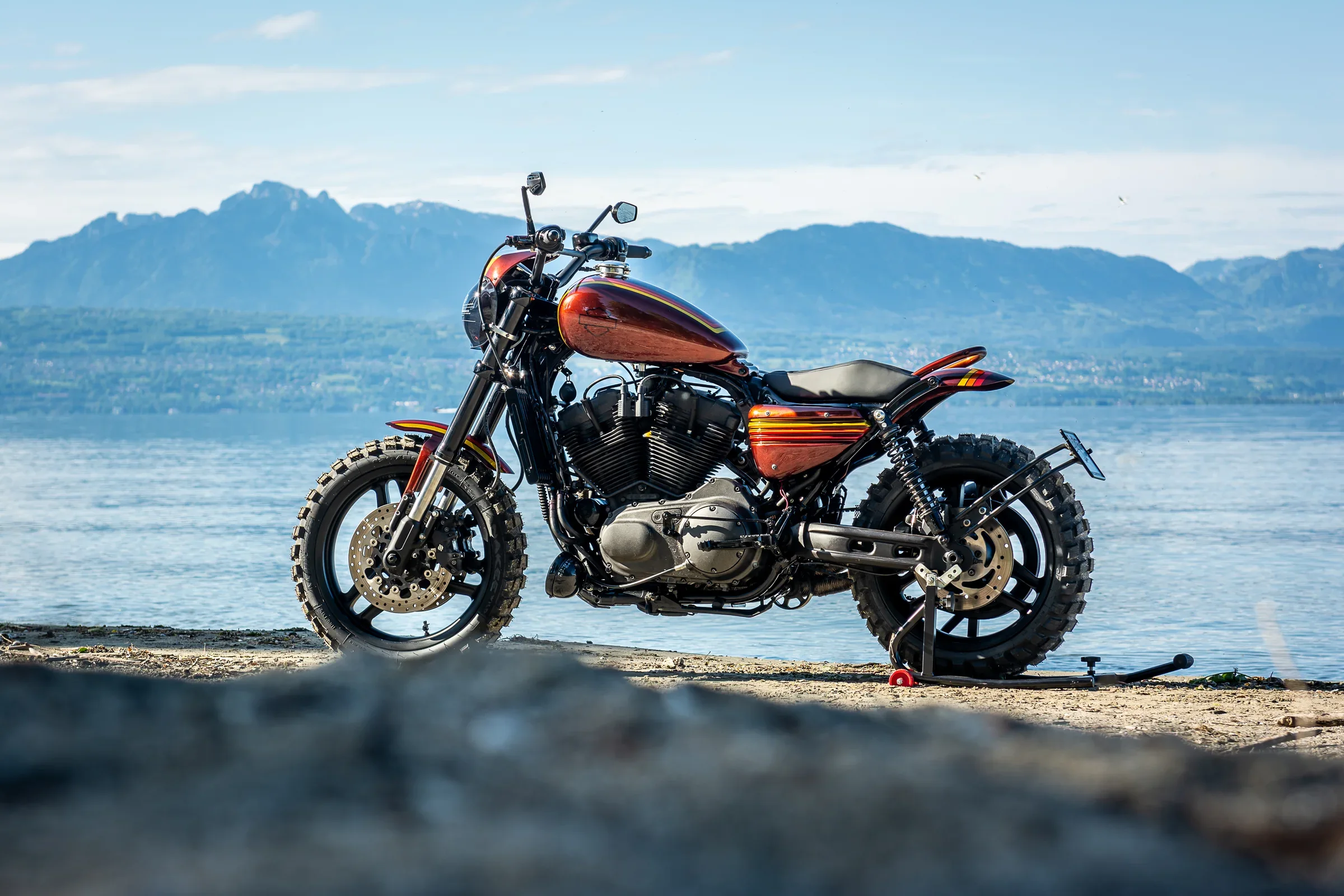 Photographie moto